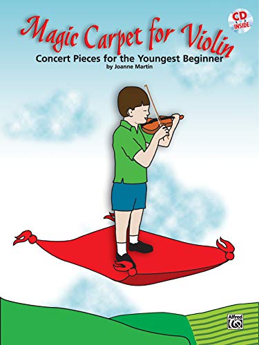 Magic Carpet for Violin: Concert Pieces for the Youngest Beginners, Book & CD - Thumbnail 4