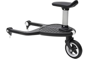 Bugaboo Butterfly Comfort Wheeled Board +, Compatible with Bugaboo Butterfly Pushchair, Buggy Board with Removable Seat for T