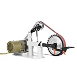 Happybuy Belt Sander 2 x 82 Inch Belt Grinder Sander 1.5 KW 2 HP Variable Speed Belt Grinder Sander for Knife Making (Variable Speed)