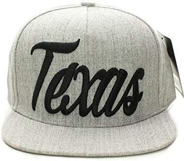 American Cities Snapback USA Script Flat Bill Snap Back Cap Hat Cap - Flat Bill