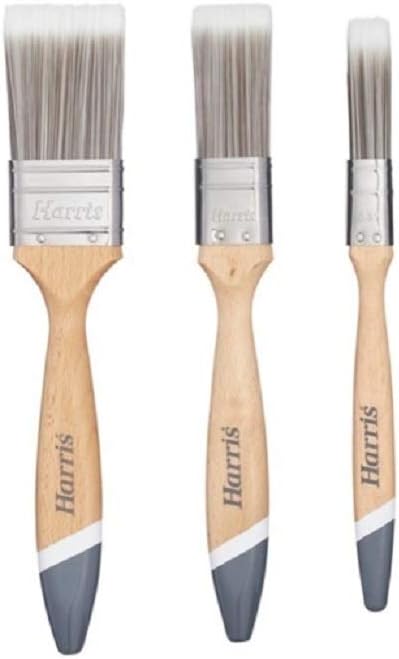 Harris Ultimate Walls & Ceilings Paint Brushes 3 Pack 0.5 1 1.5 inches