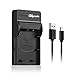 OAproda LP-E12 Ultra Slim Micro USB Battery Charger for Canon LPE12 Battery, EOS 100D, EOS Rebel SL1 Digital Cameras, Replacement of LC-E12 Charger [Less Weight-Fast Charge]