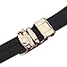 Tanpie Men's Leather Belt Automatic Alloy Buckle 35mm Ratchet Belt Gold and Silver Dragon (40-45in.(130cm), Gold)