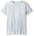 PUMA Big Boys' Logo Heather Tee, Tin Heather Grey, X-Large (18/20)