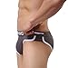 NEARTIME Men's Underwear, Mens Boxers Pouch Shorts Underpants Sleepwear (L, Gray)