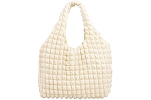 HALEMET Bubble Hobo Bags for Women Bubble Tote Bag Cloud Shoulder Bag Hobo Bag Casual Purses Satchel Work Bag