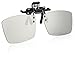 ED 2 Pack CINEMA Clip-On 3D GLASSES For LG 3D TVs - Adult Sized Passive Circular Polarized 3D Glasses
