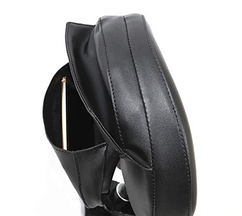 Plug-in Diamond Stitching Driver Rider Backrest with pocket Custom Made for 1997-2018 Touring Models, Adjustable Detachable