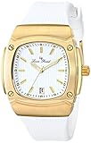 Lucien Piccard Men's LP-440-YG-02 Armada Analog Display Swiss Quartz White Watch