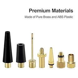 YASI Bicycle Presta Schrader Valve Adaptor, 16PCS