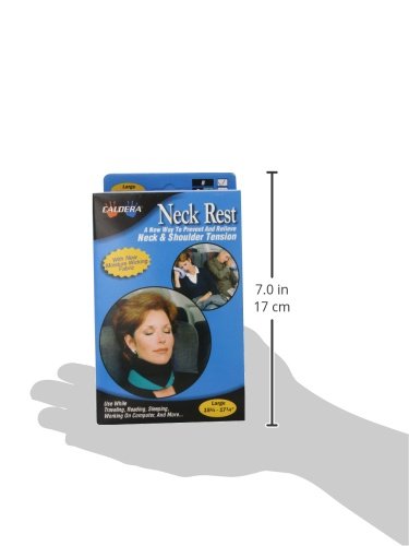 Caldera Releaf Neck Rest, Large, Black