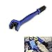 Unlimited Rider Motorcycle Bike Chain Cleaning Tool - Multi-purpose for All Bikes - Works Great with Degreasers - Great Brush Action Grime Minister Chain Brush Blue