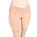 Undersummers Lace Slip Shorts, Shortlette Slip Shorts for Women Under Dress, Anti Thigh Chafing Shorts for Women, 9” Inseam