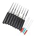SySrion 06273 8-Piece Broken Key Removal Hooks and 4-Piece Removal Needles Tool Set