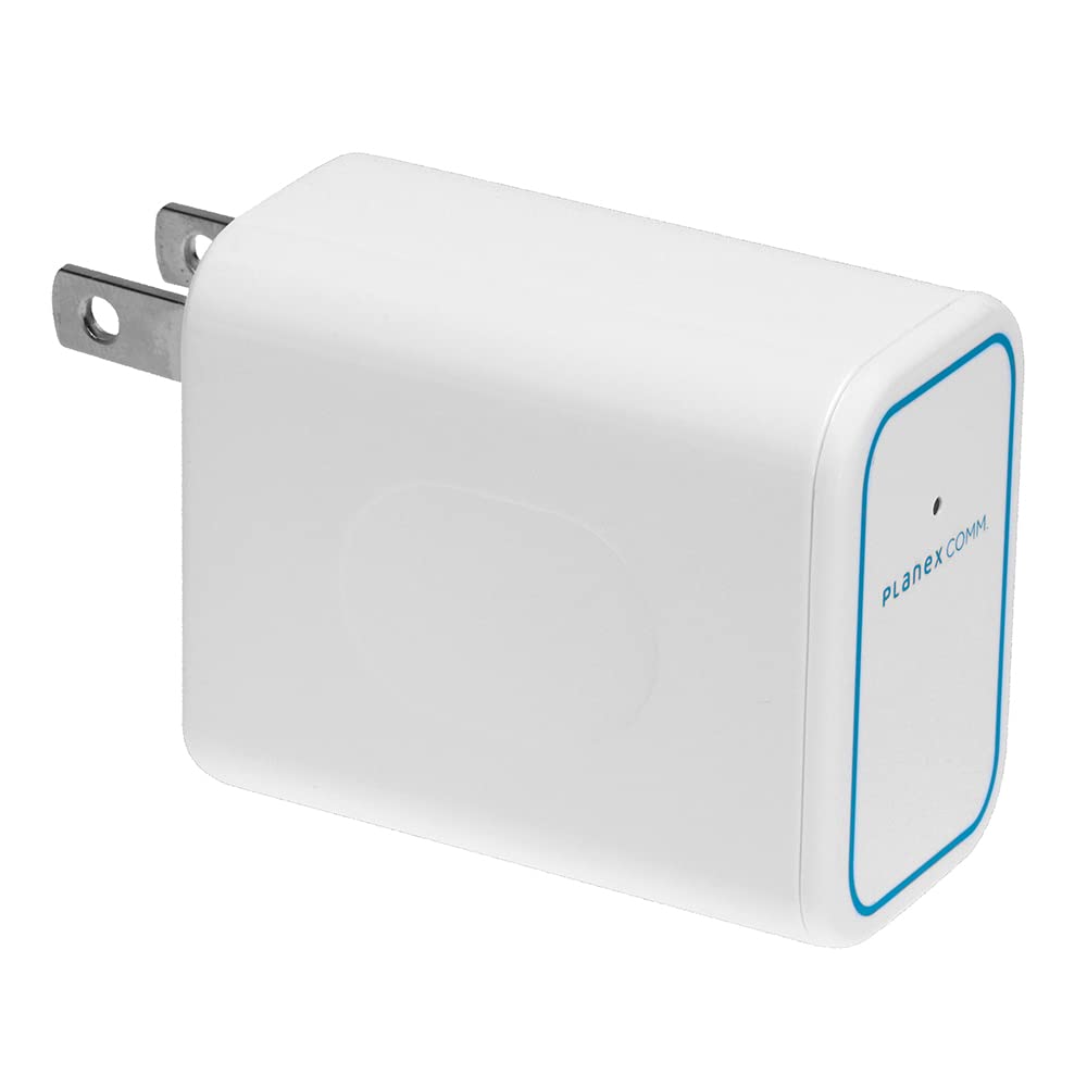 プラネックス ホテルでWiFi コンセント直挿型 無線LANルーター single band ホテル用 11n/g/b 300Mbps ちびファイ4 MZK-DP300N 小型商品画像