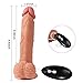Vibrating Silicone Female Vibrant Toy Adult Women with 8 Powerful Vibration Mode and Suction Cup for Hands-Free Play Rechargeable