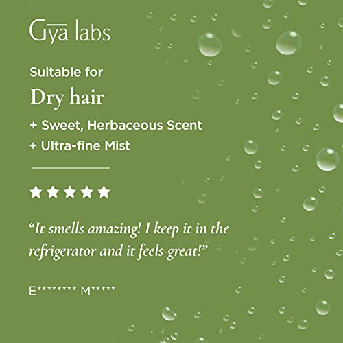 Gya Labs Rosemary Hydrosol For Hair Care and Focus Face Mist Spray to