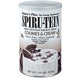 Nature's Plus - Spiru-Tein Cookies & Cream, 1.15 lb powder