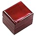 FindingKing Rosewood Stained Ring Gift Box Jewelry Display