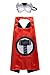 Lazu Superhero Dress Up Costumes 7 Satin Capes with Felt Masks