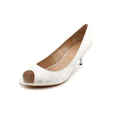 tahari open toe pumps