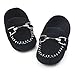 Lidiano Baby Nubuck Vamp Soft Sole Toddler Loafers Boat Shoes Crib Shoes (12-18 Months, Black)