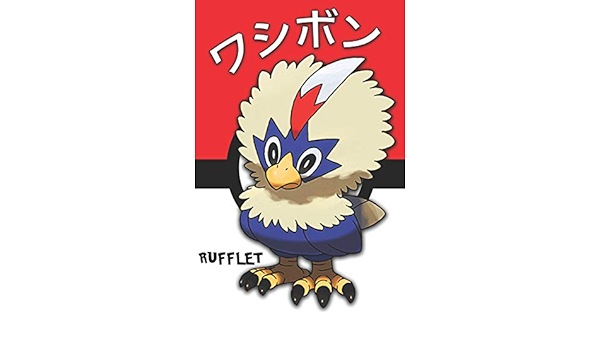 Rufflet ワシボン Pokemon Lined Journal Notebook Legends Lickitung Amazon Ae Office Products