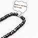 Shoopic Fashion Magnetic Therapy Necklace Hematite Bead Healing Collar Chain Jewelry Gift
