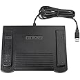 ECS USB Foot Switch for Sony Digital Voice Editor, Sound Organizer, Transcription Pedals, PC Medical Transcribing Equipment