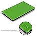 FYY Lenovo Tab S8-50 Case - Ultra Slim Lightweight Premium PU Leather Cover Multi-Angle Stand Case for Lenovo Tab S8-50 Green