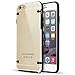 LUNIWEI Glow TPU Rubber Gel Ultra Thin Clear Case Cover for iPhone 6 Plus (Black)