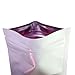 QQ Studio 100x Premium Smell Proof Food Safe Double-Sided Color Mylar Foil Flat Heat Sealable Sample QuickQlick Zipper Seal Bag 7.5x10cm (3x4