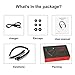 Neckband Bluetooth Headset, Pandawill [30 Hours Playtime] Wireless Bluetooth Headphones compatible for iPhone XS/X/8/7 Plus Samsung Galaxy S8 Note 8 Other Bluetooth Enabled Devices (Black) …