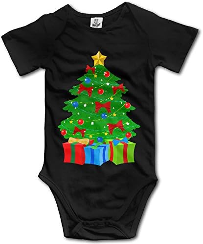 DEMOO Baby's Merry Christmas Tree Bodysuit/Climbing Clothes