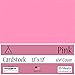 Clear Path Paper - Pink Cardstock - 12 x 12 inch - 65Lb Cover - 25 Sheets