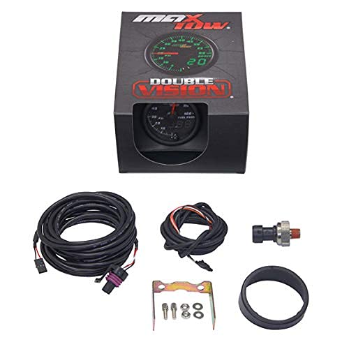 MaxTow Double Vision 100 PSI Fuel Pressure Gauge Kit Includes