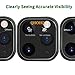 [2 Pack] QHOHQ Camera Lens Protector for iPhone 11 Pro Max(6.5