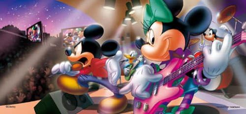 Long Petit puzzle Disney 300 small piece Disney Fes 43-19 (japan import)
