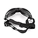 NAMSAN Dog Goggles Medium to Large Breed, Anti-UV Sunglasses for Dogs Large Breeds, Windproof Driving Dog Eye Protection, Doggy Glasses with Elastic Straps, Adjustable, Black