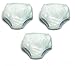 3PK Reliamed Adult Waterproof Soft Vinyl Plastic Pant Diaper Incontinent S-XXL (Adult XXL Fits 52