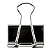 1InTheOffice Large Metal Binder Clips, Silver, 2