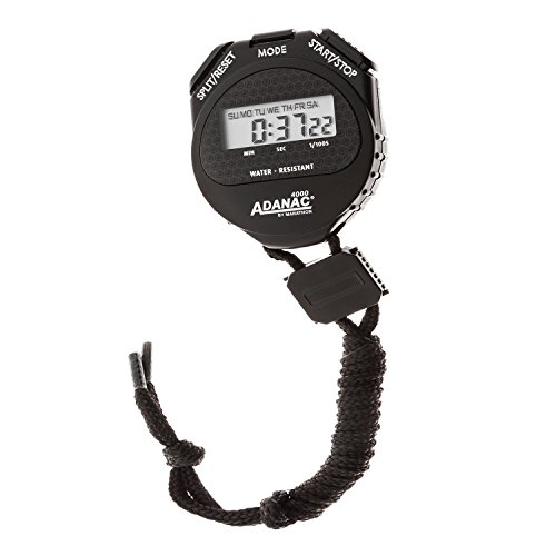 MARATHON Adanac 4000 Digital Stopwatch Timer with Extra Large Display and Buttons, Water