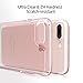 iPhone 7 Plus Case, iPhone 7 Plus Case Clear, ESR Soft TPU Bumper + Hard Clear Back Cover [Slim Fit] [Crystal Clear] JET BLACK Optimized Hybrid Case for 5.5 inches iPhone 7 Plus (Transparent Grey)
