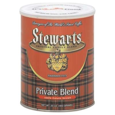 Stewarts Original Family Blend Private Blend Coffee 23 Ounce Pack of 6