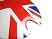 Ultra Thick Red Blue Union Jack Flag Plastic Vinyl Sticker For Mini Cooper Gas Cap Cover