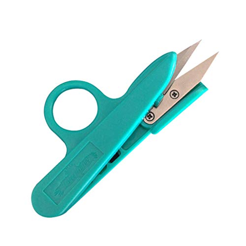 Eraimp Thread Snips 4.7", Quick-Clip Lightweight Thread Snippers Sewing Scissors, Embroidery Yarn Cutter, Set of 4 (Color Random delivery)