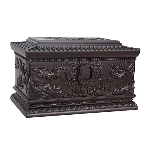 ROLING Funeral Supplies,Wood Urn, Urns for Adult