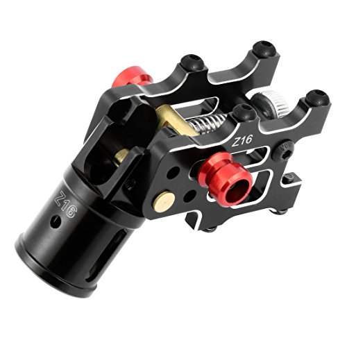 QWinOut 16mm/22mm CNC Aluminum Folding Arm Bracket Tube Joint for Dia 16mm/22mm DIY RC Quadcopter Hexacopter Multirotor Drone (16mm-Conventional Version, 1 pcs)