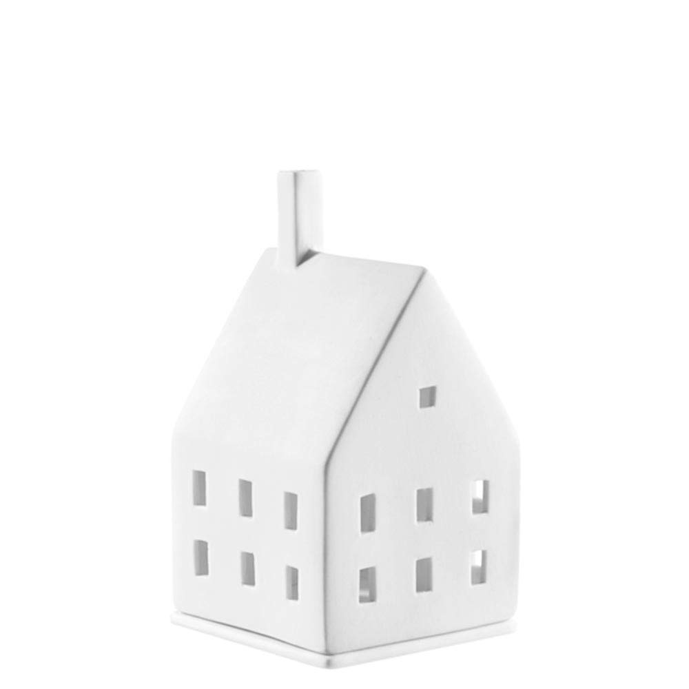 Räder Lighthouse Tealight, CANDLE_HOLDER. White, Porcelain. 7 x 7 x 10 cm. 1 piece.