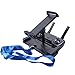 Skyreat New Aluminum Foldable Tablet Ipad Mount Holder Extender with Lanyard for Mavic 2 Pro,Mavic 2 Zoom/Mavic Pro/Air/Mavic Platinum,DJI Spark Remote Controller